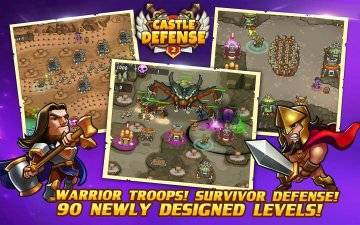 Castle Defense 2 много денег