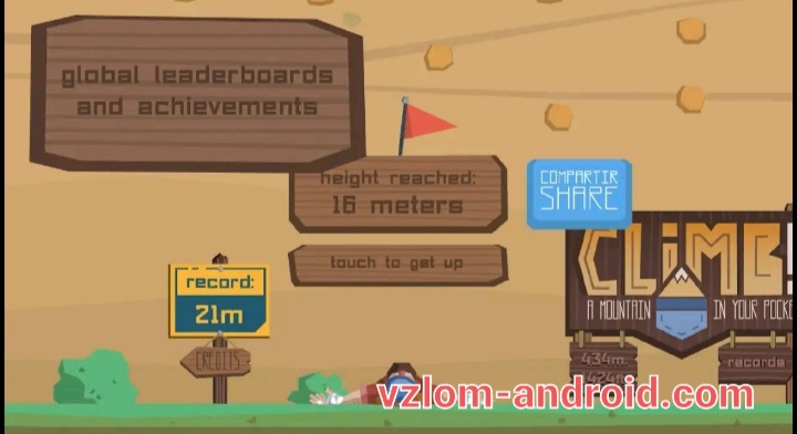 Обзор игры Climb! A Mountain in Your Pocket-vzlom-android-6