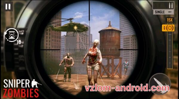 Обзор игры Sniper-Zombies-vzlom-android-3