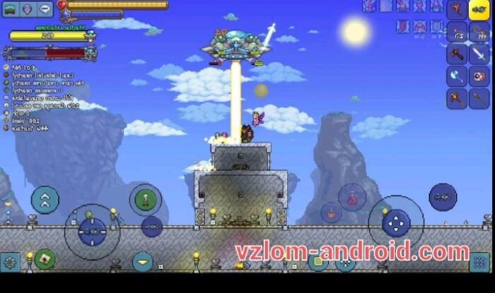 Обзор игры Terraria-vzlom-android-5