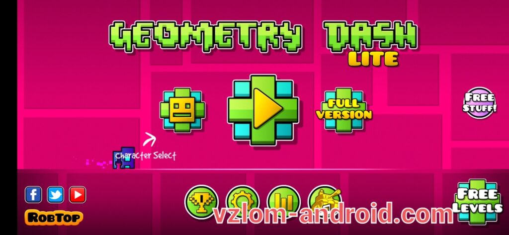 Обзор игры Geometry-Dash-Lite-vzlom-android-2