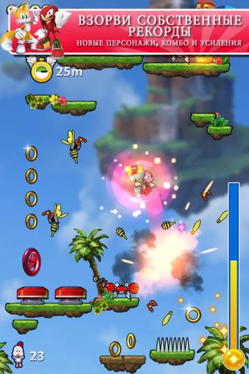 Sonic Jump Fever на андроид