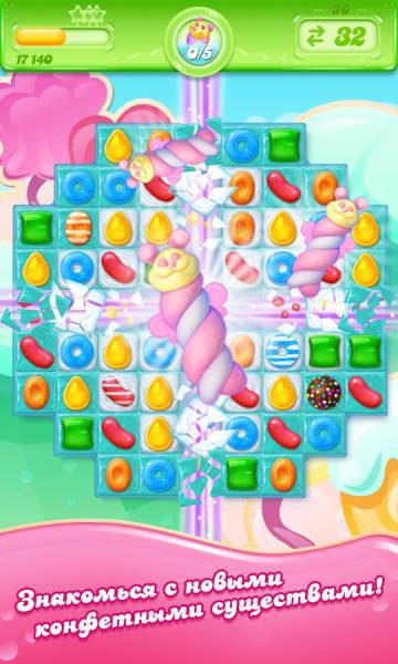 Candy Crush Jelly Saga скачать