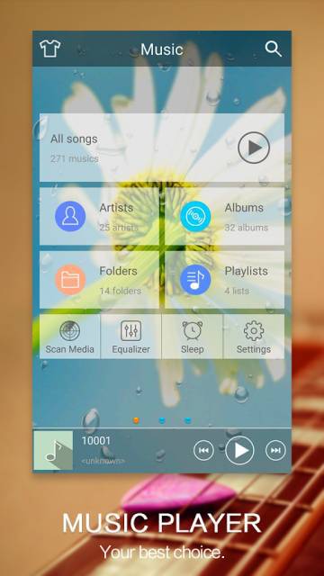 Music Player на андроид